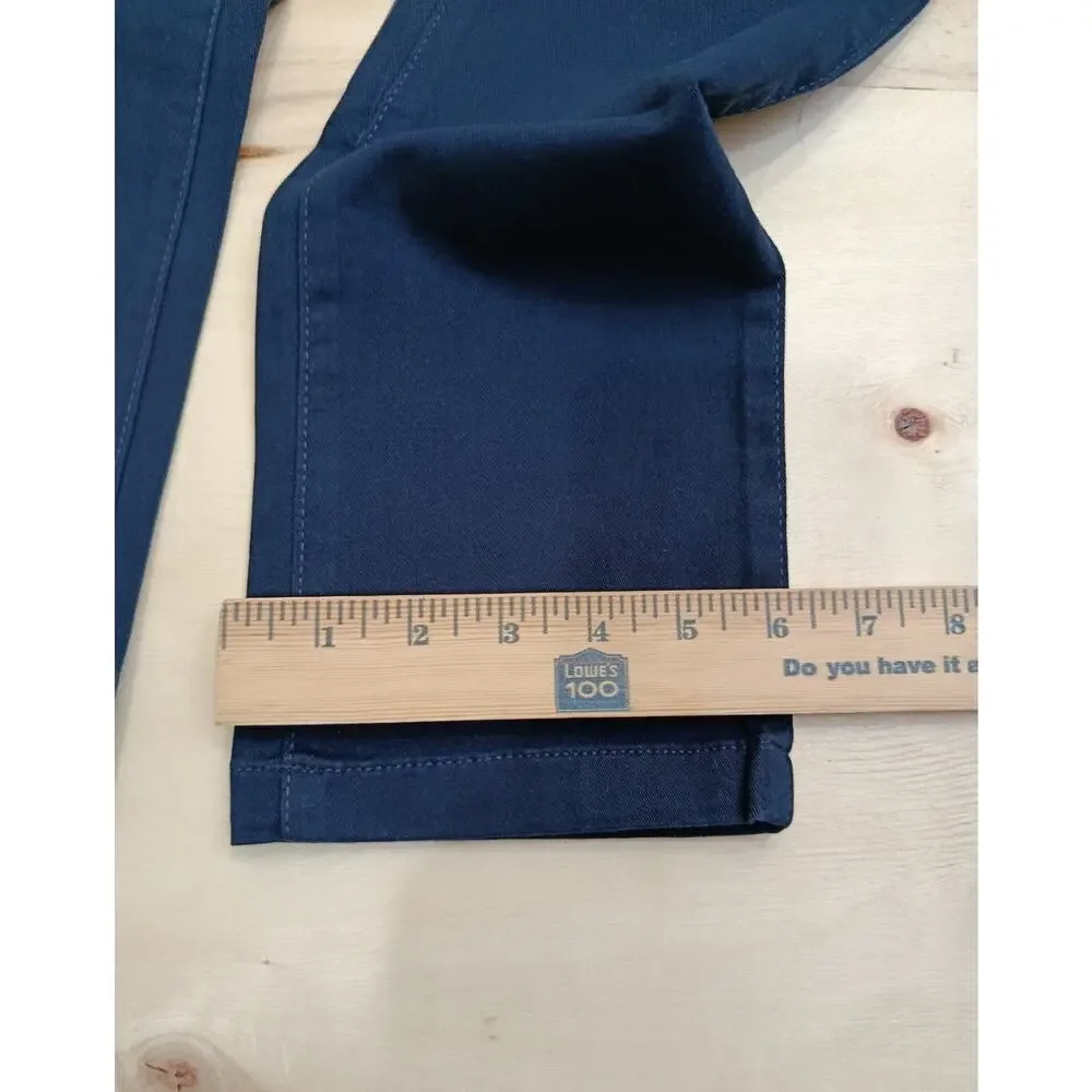 The Children's Place Boys Skinny Slim Stretch Navy Blue Chino Pants - Size 14